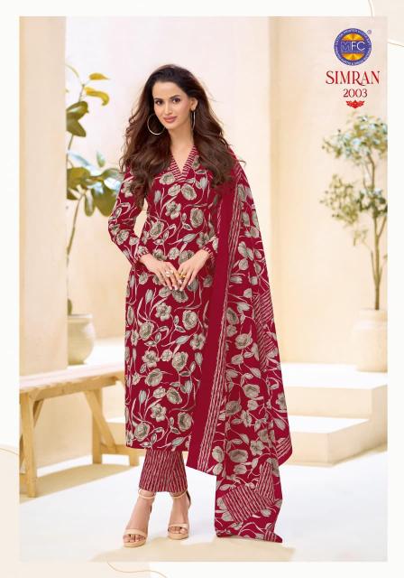 MFC simran vol 2 wholesale dress materials in shivaji nagar